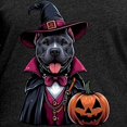 thumbnail image 3 of CafePress - Costumed Pitbull Halloween Women's Football T Shirt - Womens Football Shirt, 3 of 4