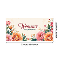 thumbnail image 3 of Floral Tropical Women's History Month Celebration Backdrop Banner Photography Props Background Decor Party Supplies Event Photography, 3 of 7