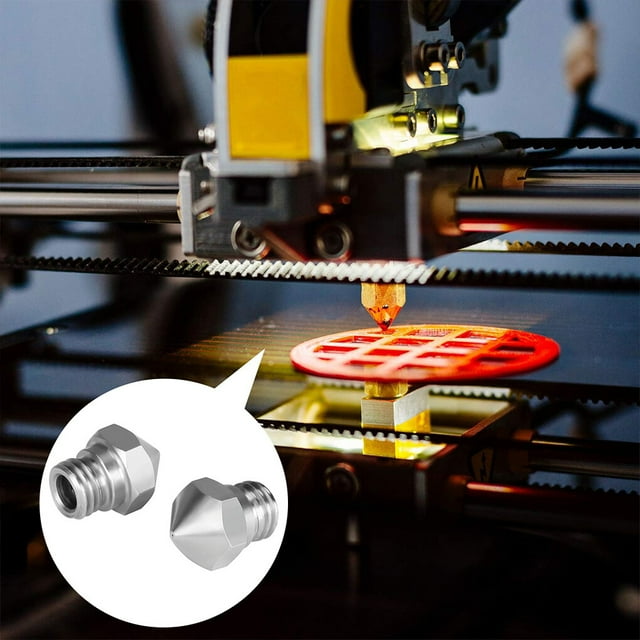 Remplacement de Buse d'Accessoires d'Imprimante 3D pour le Remplacement de MK10, Acier Inoxydable, 1.75/0.2mm