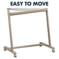 thumbnail image 2 of Quartet Reversible Total Erase Mobile Easel, Whiteboard, 31" x 41", Neutral Frame, 2 of 8