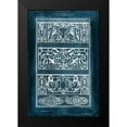 thumbnail image 2 of Vision Studio 13x18 Black Modern Framed Museum Art Print Titled - Ornamental Iron Blueprint I, 2 of 5