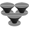 MightySkins POSOCK-Black Aztec Skin Decal Wrap for Sticker - Black Aztec - Pack of 3