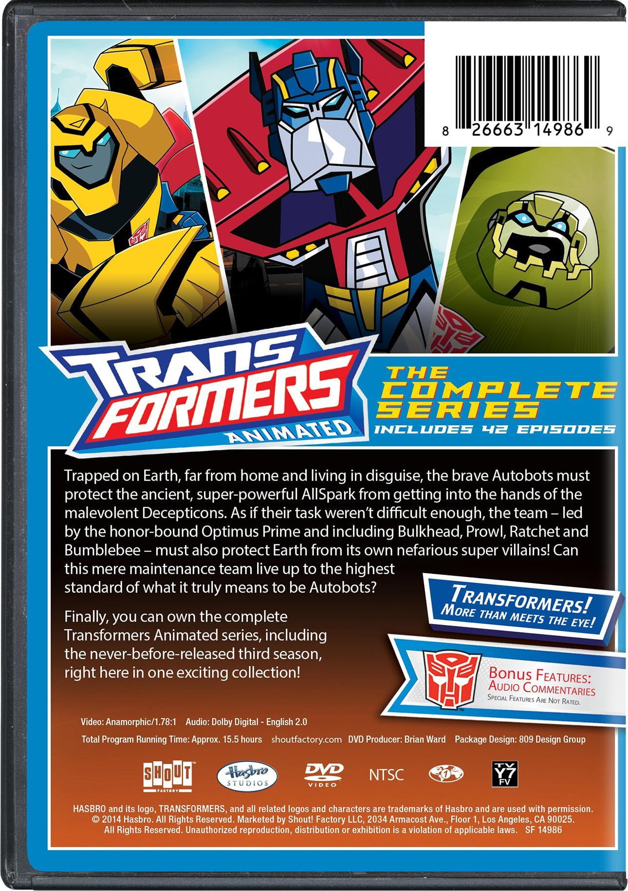 1]Transformers: Animated: The Complete Series (輸入盤DVD