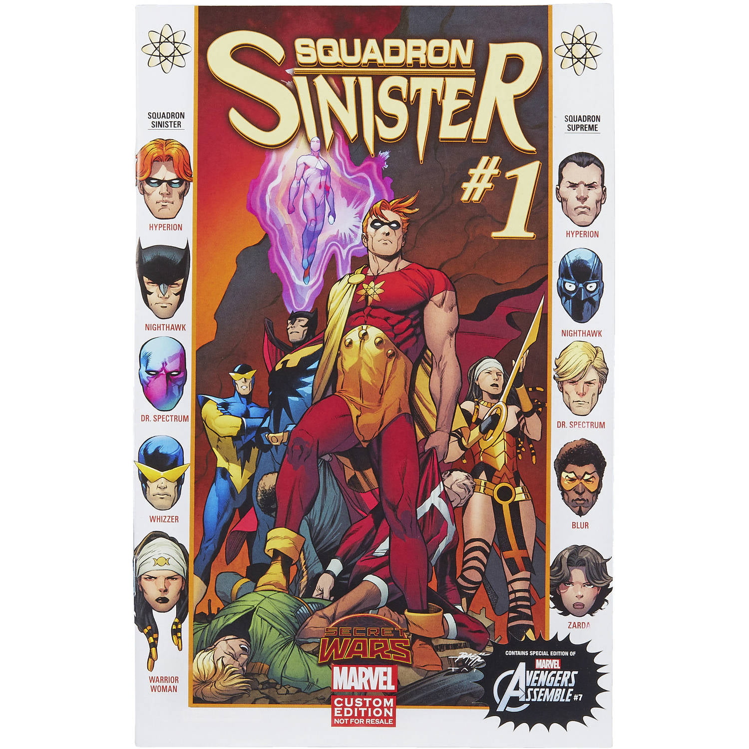 Marvel Legends Infinite Series Supreme Powers Hyperion Figure 2-Pack 