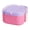 Purple, variant on Square Leak-Proof Lunch Box, Reusable, BPA-Free, with Sealing Lid, Portable Lunch Box (6.22x6.14x3.14")