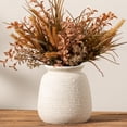 thumbnail image 6 of Ceramic Flower Vase, 7.48" Rustic Vases Home Decor Farmhouse Vintage Pampas Decorative Pottery Clay Vases for Table Living Room Bookshelf Entryway Kitchen Bathroom Bedroom, 6 of 14