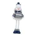 thumbnail image 3 of Muñeco de Navidad Strade Fareast Limited de peluche con bufanda y sombrero 75 cm, 3 of 8