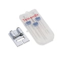 thumbnail image 1 of Injueey Máquina de coser agujas elásticas hilo DIY costura prensatelas de acero inoxidable hogar profesional Sastre 7 ranuras Tela de costura y artesanía 9 Rillen Injueey HA0904-03B, 1 of 6