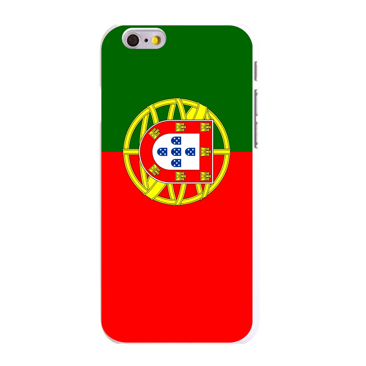CUSTOM White Hard Plastic Snap-On Case for Apple iPhone 6 6S (4.7"...