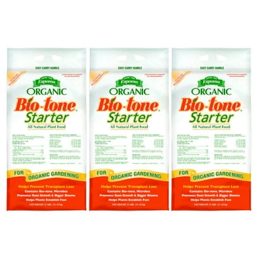 Espoma Bio-tone Seed Starter and Natural Plant Food for All Plants, 25 Lbs (3 Pack)