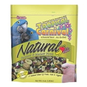 Brown's Tropical Carnival Big Bites Parrot & Macaw Bird Food, 4 Lb