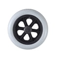 thumbnail image 2 of Rueda de repuesto para silla de ruedas dailydealuk de 12 pulgadas, antideslizante y suave. Gris, 2 of 7