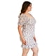 thumbnail image 2 of Vestido smock Roman Fashion Tallas Extras, 1551 (Blanco floreado) blanco 38 Roman Fashion V-HM-1551-BLANCO, 2 of 6