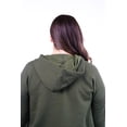 thumbnail image 4 of Sudadera con capucha Roman Fashion /Tallas Extras, 1011 (Verde militar) verde oscuro 44, 4 of 6