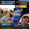 thumbnail image 4 of Eliminador de moscas eléctrico Solar Bug Zapper PhatroyYee, 4200 V, 4 of 9