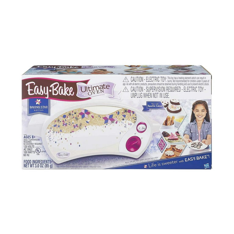 Easy-Bake Ultimate Oven Deluxe Gift Set, White 