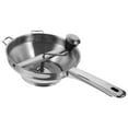 thumbnail image 3 of TUIBELYN Stainless Steel Rotary Food Mill with Handle for Sauce, Potatoes, Canning, 3 of 7