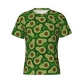 thumbnail image 3 of Naloa Big Colorful Avocados Men's T-Shirt Sport T-shirt Men's Basic Tee Casual Men's Shirt, Round Neck, Short Sleeves - Small, 3 of 5
