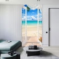 thumbnail image 1 of Calcomanías de pared de PVC de 77 x 200 cm para decoración del hogar, transforman la sala de estar, la cocina, el dormitorio y el baño. Adhesivo de puerta con ilusión 3D, 1 of 5