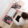 thumbnail image 3 of Long Mouse Pads for Desk,Pioneer Flower Floral Print Pattern Desk Mats on Top Of Desks, Desk Mouse Pad Extra Large with 3mm Non-Slip Base and Stitched Edge for Gaming,Office,Work,Home 31.5"x11.8", 3 of 6