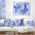 thumbnail image 3 of Designart Light Blue Fractal Glass Texture - Abstract Throw Pillow - 18x18, 3 of 4