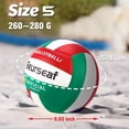 thumbnail image 3 of Beurseaf de voleibol, tamaño 5, suave al tacto, para interiores y exteriores, 3 of 6