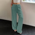 thumbnail image 5 of Pants for Women Casual Work Stretchy Slim Fit Trousers Office Slacks with Pockets, 5 of 6