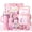 Pink, variant on 15Pcs Birthday Gifts for Women, Relaxing Spa Basket with Luxury Flannel Blanket and 40 oz Tumbler - Care Package for Her, Mom, Wife, Friends - Valentine's, Mother's Day, Christmas Birthday Gifts