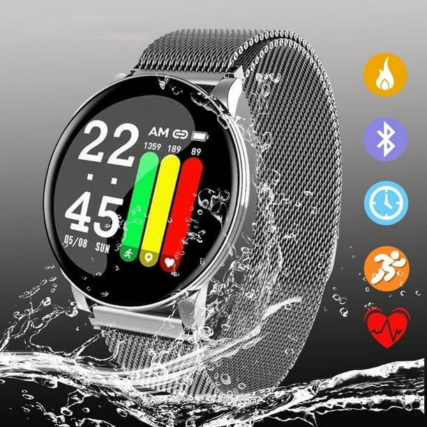 W8 Smart Watch Ladies Weather Forecast Fitness Sports Tracker Heart Rate Monitor Smartwatch Android Women Men s Watches Smart Bracelet purple Walmart