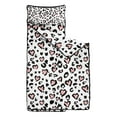thumbnail image 2 of Pink and Black Of Leopard Print Toddler Nap Mats for Kids Preschool,Sleeping Mat Bag or Kids,Toddler Sleeping Bag,Toddler Nap Mat or Daycare, 2 of 6