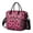 Black and Pink, variant on Black and Orange Leopard Print Insulated Leakproof Lunch Box for Women, Large Lunch Bag for Tween Teen Adult, Loncheras Para Mujer for Work Beach Travel Picnic Camping
