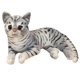 thumbnail image 2 of Fiudx Liquidación de ofertas flash 29 cm lindos gatos de simulación juguetes rellenos muñecas suaves regalos de decoración del hogar, 2 of 3