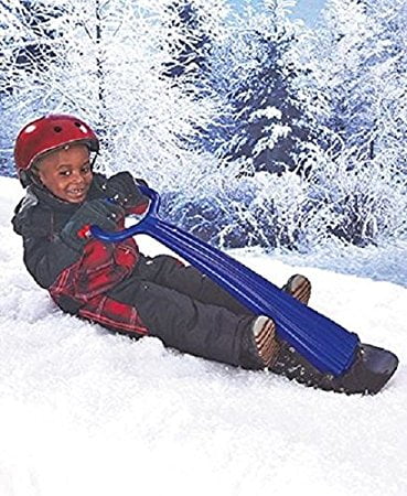 Color : Blue Fold-up Snowboard with Grip High Handlebar Snow Scooter for Use On Snow Grass Sand Downhill Sliding Ski Skooter for Kids and Adults Color : Blue Fold-up Snowboard with Grip High Handlebar Snow Scooter for Use On Snow Grass Sand Downhill Sliding Ski Skooter for Kids and Adults