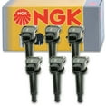thumbnail image 3 of 6 pc NGK 48975 Ignition Coils for 1415168 178-8356 2505-307328 27301-3E400 27301-3E410 36-8125 673-8303 8415168 921-2157 E1058 GN10569 IC638 UF-558 UF558 Spark Plug Wire Boot, 3 of 3