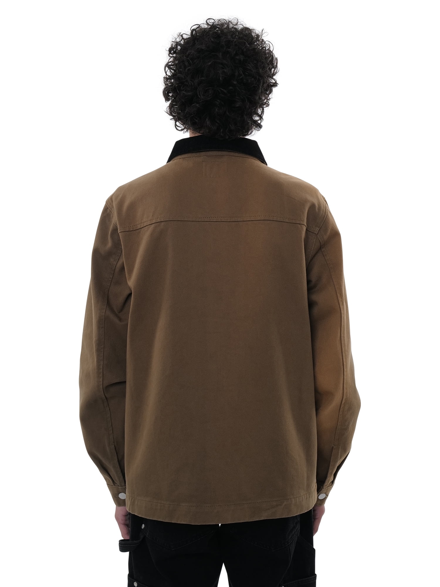 xlarge work jacket M 中綿キルティング ブラウン ジップ