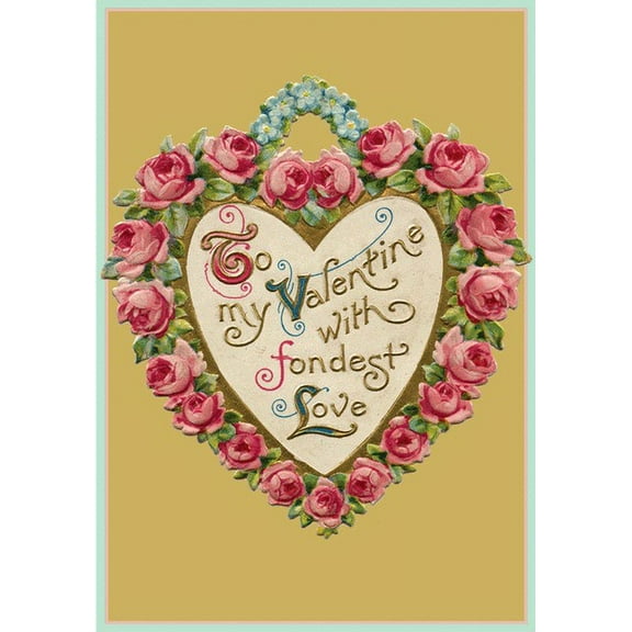 Valentine's Day Card 82407.14 With Fondest Love Valentine Card