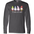 thumbnail image 3 of Inktastic Christmas Hangin with My Gnomies Long Sleeve T-Shirt, 3 of 5