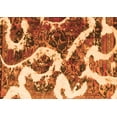 thumbnail image 1 of Ahgly Company Indoor Rectangle Oriental Orange Modern Area Rugs, 7' x 9', 1 of 4