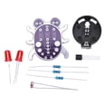 thumbnail image 1 of Weevil Beetle Light UP Eyes PCB Kit Kits de proyectos de soldadura con ensamblaje de 2 LED, 1 of 9