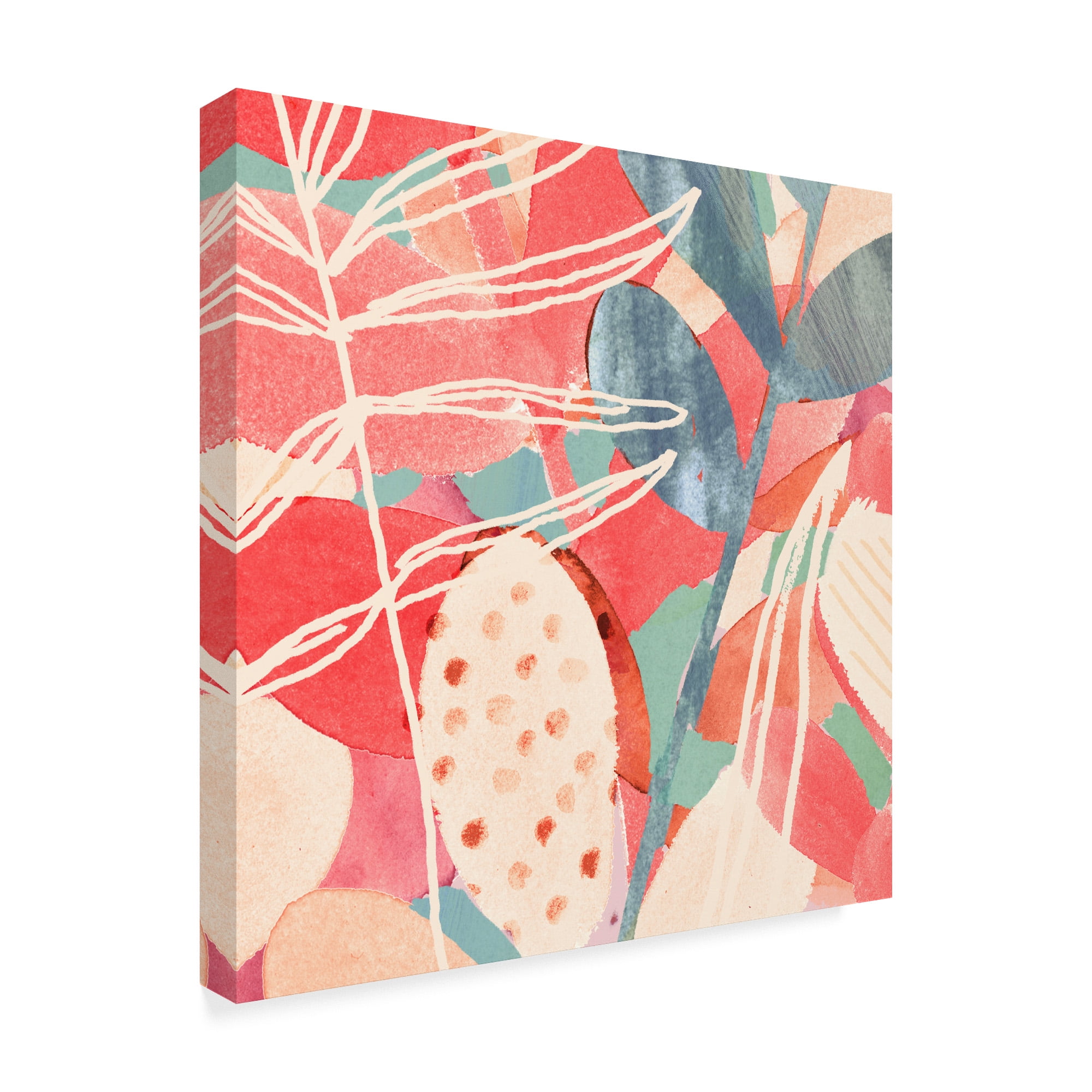 Trademark Fine Art 'Tropical Assemblage II' Canvas Art by Victoria Borges