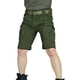 thumbnail image 2 of pstuiky Pantalones cortos deportivos para hombre, Pantalones cortos cargo cómodos con cintura elástica y bolsillos a la moda para hombre, de verano, informales, lisos, 2 of 9