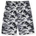 thumbnail image 3 of Sleep On It Boys 2-Piece Short-Sleeve Jersey Pajama Shorts Set -  Camo , 6-7, 3 of 4