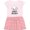 Pink With Stripes, variant on Inktastic Future Reader Book Gift Gift Toddler Girl Dress