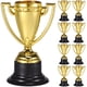 thumbnail image 1 of 24 piezas Mini trofeo dorado Premios de recompensa de plástico Decoración Jardín de infantes Trofeo de premios de regalo para niños con base negra para juegos de competencia, 1 of 8
