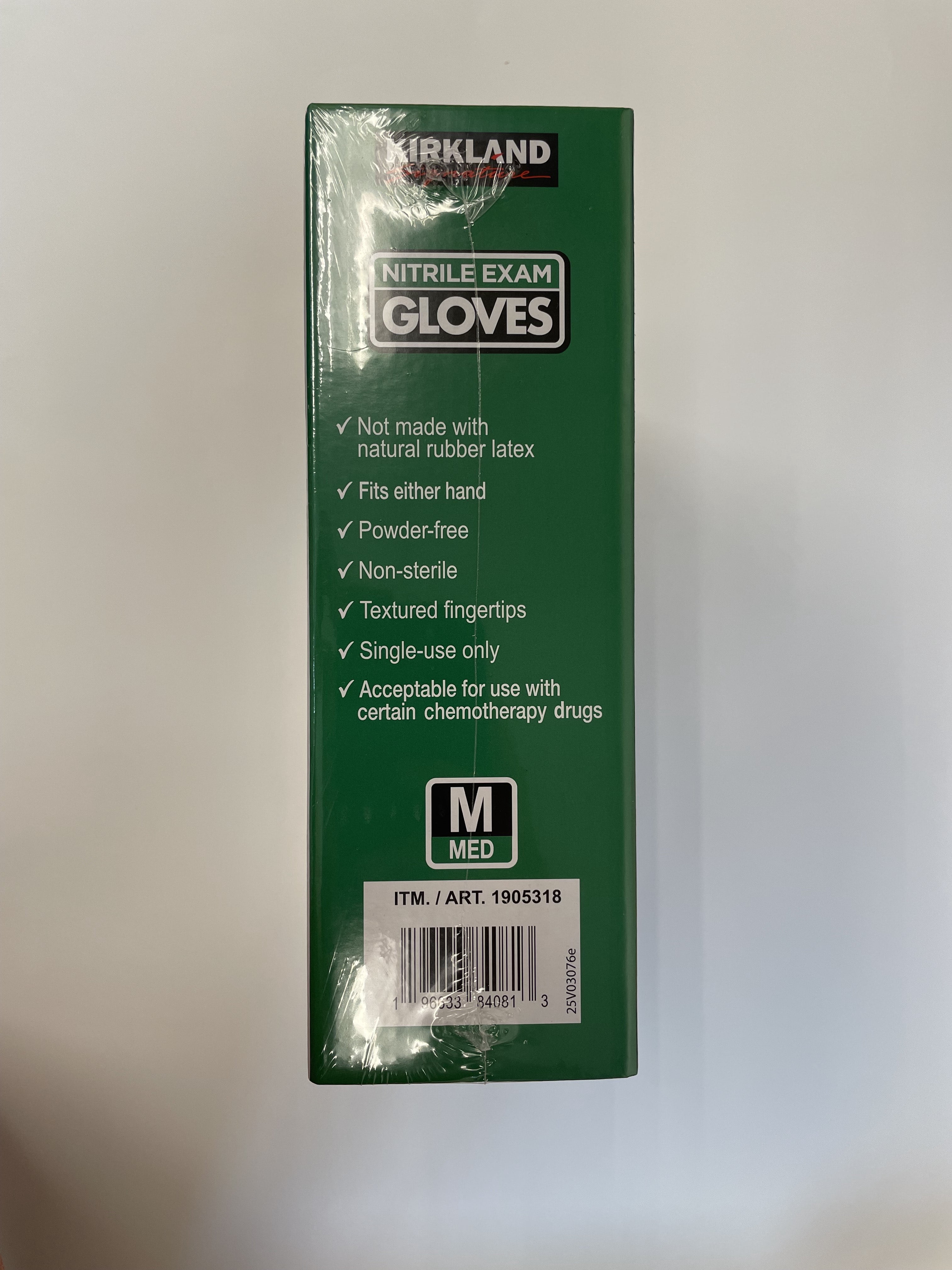 Kirkland Signature Nitrile Exam Gloves, 400-count – One Color, Medium