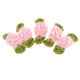 thumbnail image 2 of 5 Piezas De De Flores De Apliques Hechos Adornos en hogar Decoración De Rosado, 2 of 7