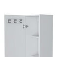 thumbnail image 2 of FM FURNITURE Clarno Tall Storage Cabinet, Single Door with Broom Hangers, 2 of 6