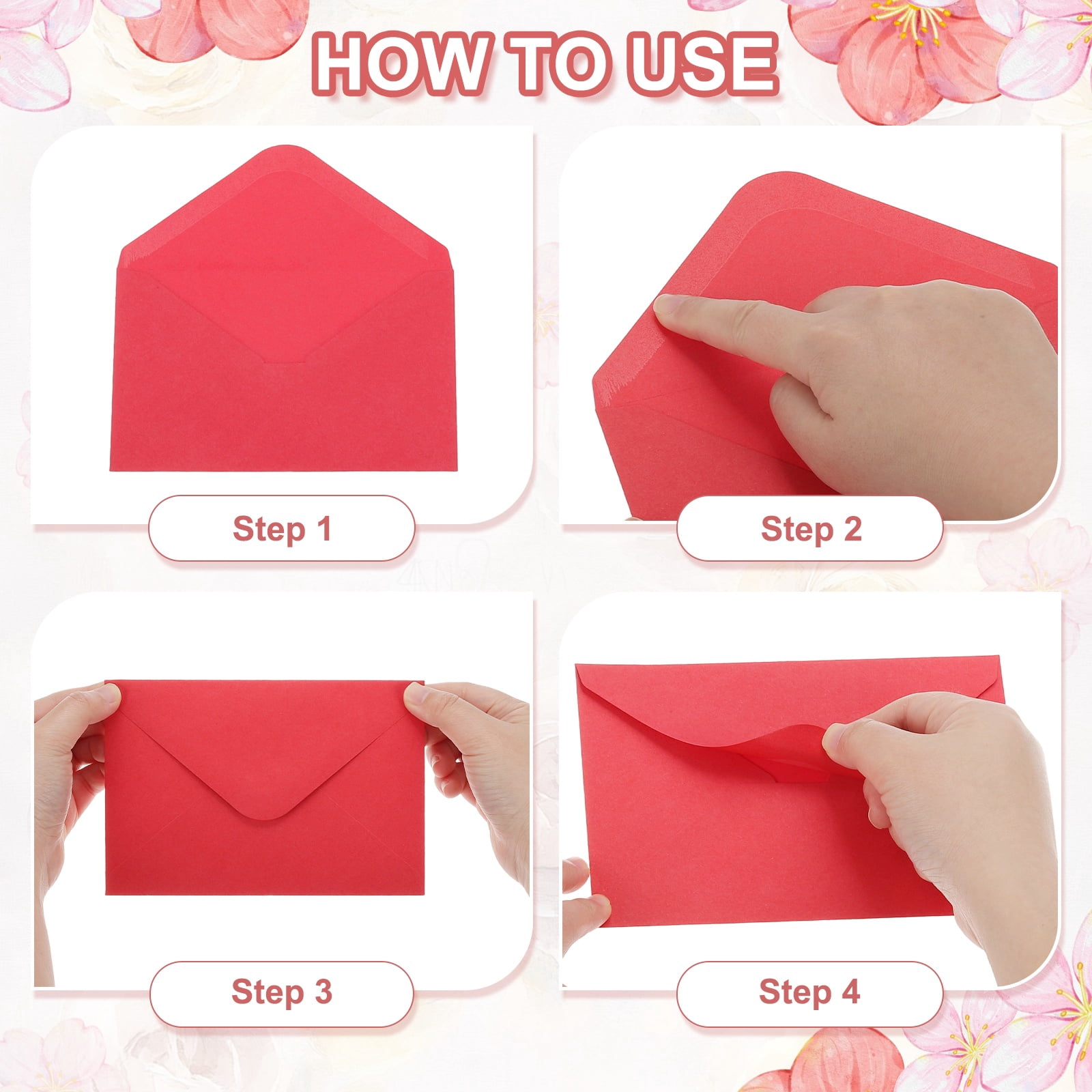 Invitation Envelopes, Greeting Card Envelopes V-Flap Design for Weddings and Special Occasions Dark Golden Yellow