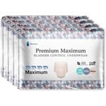 Because Premium Maximum Incontinence Underwear for Women  XX-Large (68-80 in)  Beige  10 ct