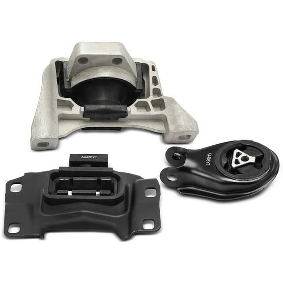 Engine Mount and Transmission Mount Kit 3 - Compatible with 2012 - 2015 Mazda 5 2.5L 4-Cylinder Naturally Aspirated 2013 2014